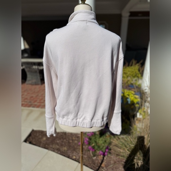 Monrow Women’s Bone Seamed Bomber Jacket Size L - Picture 10 of 15